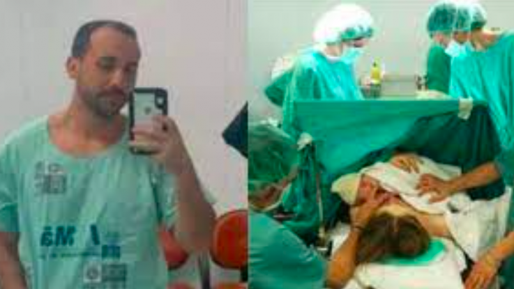 Indignación en Brasil por anestesista que violó a mujer que daba a luz 