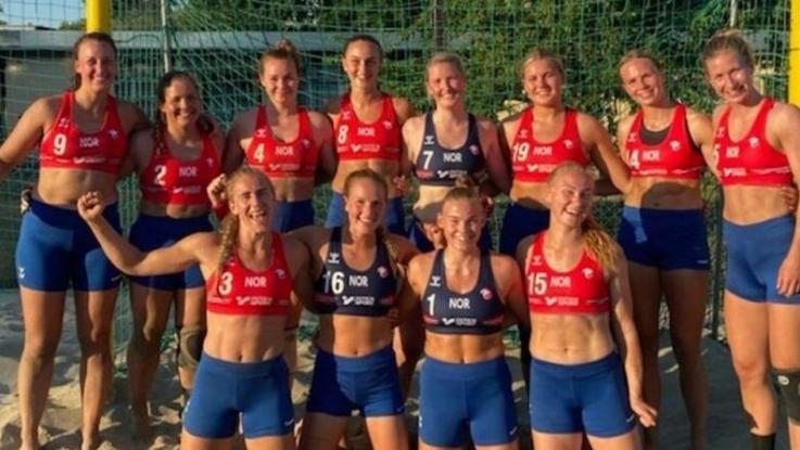 Selección Noruega Femenina de balonmano playa