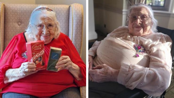 Cumple 100 años y revela el secreto de su longevidad: “Evita hablar con hombres extraños”