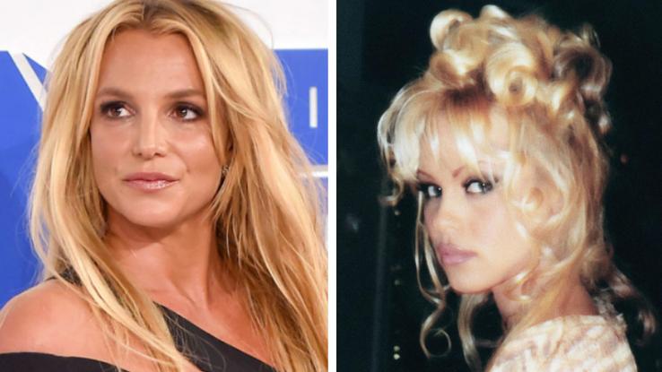 Britney Spears y Pamela Anderson