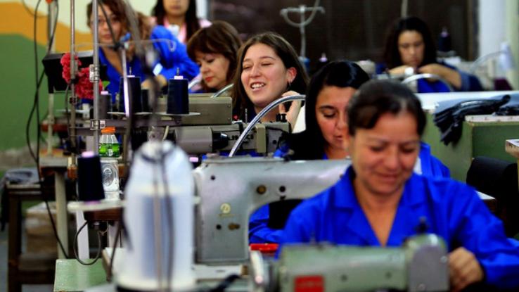 Mujeres chilenas trabajando