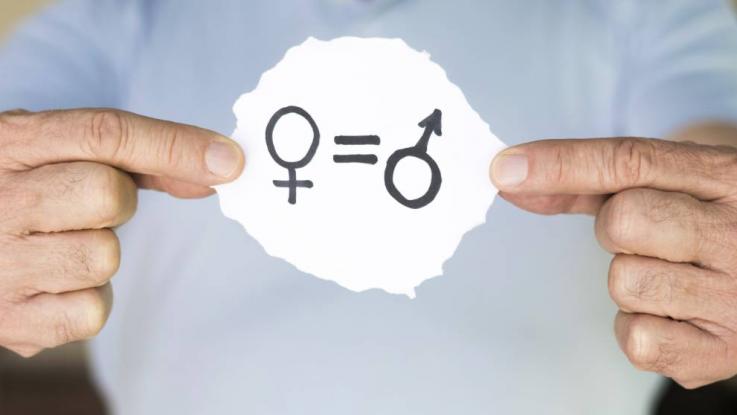 signos femeninos y masculino en igualdad